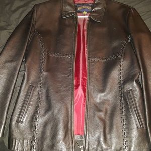 leather jacket
